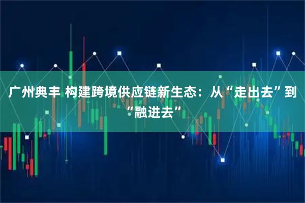 广州典丰 构建跨境供应链新生态：从“走出去”到“融进去”